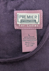 Premier International Women&rsquo;s Jumper Dress Size L Purple Long Modest FLAWS