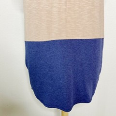 Dolan Color Blocked Pocketed Tunic Dress S