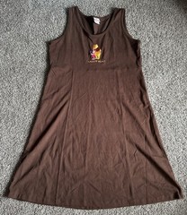The Disney Store Brown Winnie the Pooh Piglet Brown Maxi Tank Dress Women&rsquo;s XXL