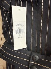 Nanette Lepore Black Sundress with Sash. Vintage. New. Size 2