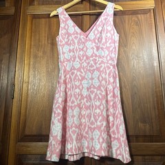 Gap 100% Linen Dress Women&rsquo;s 2 Fit and Flare Pockets Summer 100% cotton lining