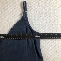 ASTR the Label Womens Linen Blend Marlena Slip Dress Size XS Blue Eyelet Lined
