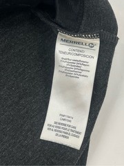 Merrell Sweater Dress Medium Gray Long Sleeve Stretch Pockets Outdoor Casual