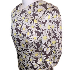 TOAST Rounded Sleeve Painted Daisy Maxi Dress Worn Once 10 (12) sold out!