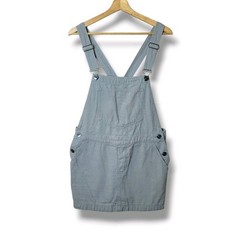 BDG Urban Outfitters Bib Overall Criss-Cross Back Casual Mini Dress Size M