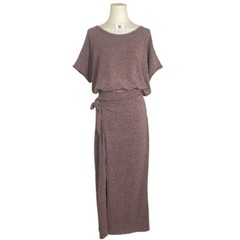 By Together heather wine mauve Midi Dress / Wms L