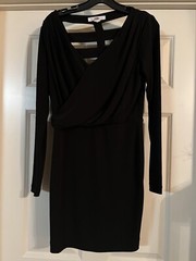 BCBGeneration Old Money Coastal Preppy Quiet Luxury Mob Wife Open Back Size M