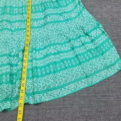Destination 365 Womens Allover Printed Everyday Split Neck Dress 3X Plus Size