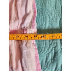 Splendid Pink Striped Halter Maxi Dress Elastic Waist Side Slit Size L