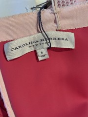 Carolina Herrera Runway Spring 2016 $2300 Size 8 Pink Corset Dress New With Tags