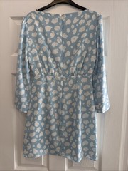 French Connection Forget Me Not Aimee Courtney Fully Lined Cloud Dress Size 12