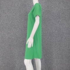 Womens Swing Dress X-Small Sz Green Cooton Modal Elegant Evening Top