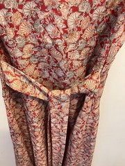 Women’s Red Sea Shells Printed Dress