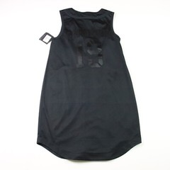 Champion Women&rsquo;s 36 Black Sz Small Crown Mesh Baseball Dress Vneck Snap Front
