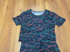 HENRIK VIBSKOV PANOPTICOM AND ON MULTICOLORED STRETCH JERSEY TIED BODYCON DRESS