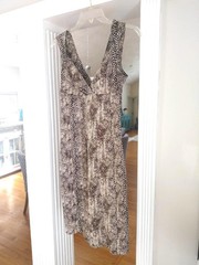 SNAP Snake Print Sleeveless Summer Dress Size Small