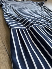 Junarose Classic Stripe Drop Waist Shift Dress – Size 0X (Brand Size Medium)