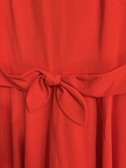 Kate Spade New York XL Red Short Sleeve Dress Aline Beautiful