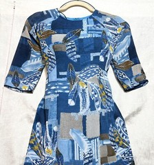 Ao Dai AT-355 Voan Tơ 4 Tà Size XL Dài Áo 145cm 💙see size chart