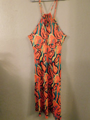 Womens Large Summer Halter Floral Print Ruched Bodycon Midi Dresses Hollow Out