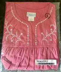Women’s Rose Colored Dress by Nationals Since 1952~ Pockets ~ Size L