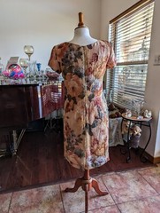 Virgo 11 below the knee fully lined dress