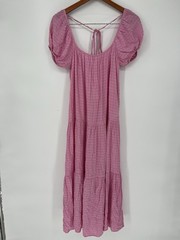 SOLID & STRIPED Pink The Robin Cover-Up Dress Size S