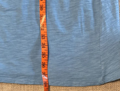 J Jill Aqua Blue Dress Slub Knit Cotton Rayon Blend Sleeveless Pockets Size L