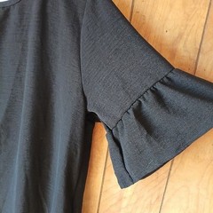 Hemish USA Women’s Black Short Sleeve Casual Shift Dress Size M