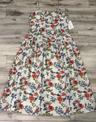 Lucky Brand Dress Women&rsquo;s Size 12 Multicolor Floral Maxi Side Zip Cotton Dress