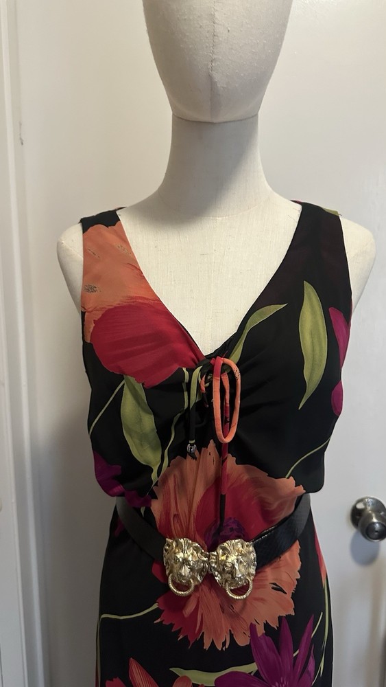 Dress Long Positive Attitude Made In USA. Size 8. A-3