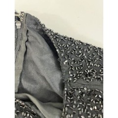 Vtg Laurence Kazar Paris New York Black beaded dress L Cocktail Old Money New
