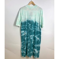 Anthropologie t.la Tie Dye Mock Neck Tunic Dress High Neck Relaxed Fit SZ XL NWT