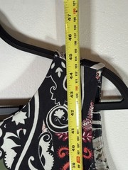 Next Geometric Patterned Bodycon Midi Dress UK 20 Multi Colour Sleeveless BNWT