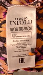 Ulla Popken/Studio Untold Leopard Print Dress Plus Size US 20/22 Multicolor