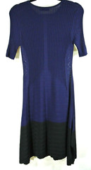 NEW Opening Ceremony Linear Delta Handkerchief Dress in Navy – Size 6 #D163
