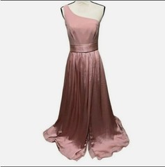 The Drop Women&rsquo;s Athena V-neck Silky Midi Dress