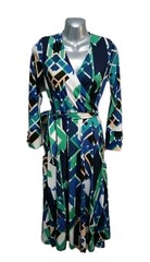 Karen Millen Women&rsquo;s Dress UK 8 Multicolor 100% Polyester