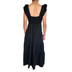 Jason Wu Babydoll Maxi Dress XS Fairy Whimsigoth Boho Linen Blend Designer
