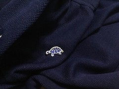 True Vintage Star Shine Dress Womens 16 Blue Polo Golf Tennis Made in USA Turtle