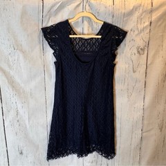 Speechless Navy Dress