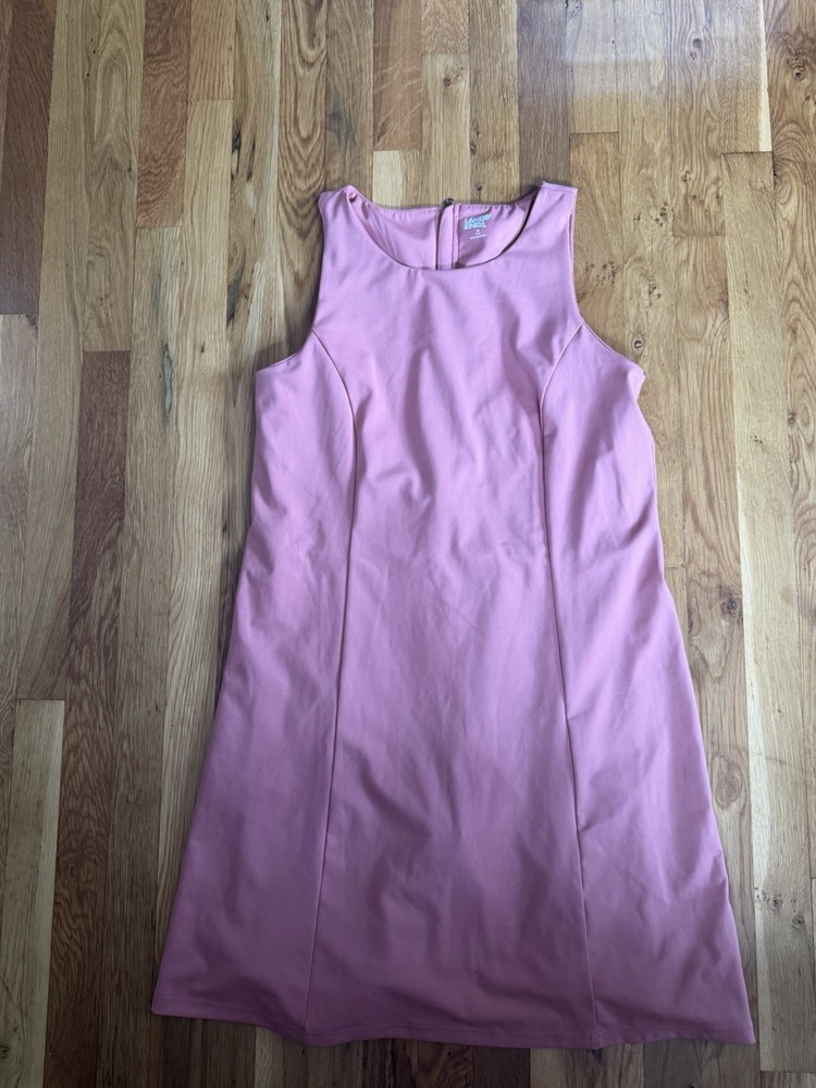 Women’s Lands End Pink / Coral Sleeveless Athletic Dress Size M