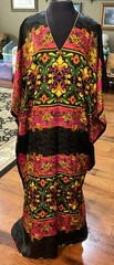Winlar Kaftan Caftan Long Dress One Size Fits Most Beautiful Colors! EUC