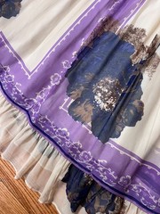 Anthropologie LiL 100% Silk Dress Sz 2 | Boho Whimsical Fairy