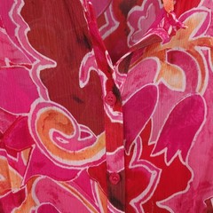 Donna Morgan Floral Ruffle Tiered Button Front Tie Pink Dress Womens Size 12 NWT