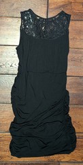 Cynthia Steffe Dress Size L Black Knee Length Sleeveless Casual – NWT