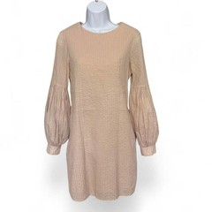 COS cotton puffed sleeve dress SZ S