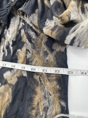 Tarifa Soul Tie Dye Shibori Maxi Kaftan Dress Flowy Sleeves Swim Coverup OSFA