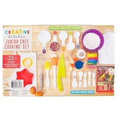 CrEATive Kitchen Junior Chef Set Multicolored – 20 Recipes, Ages 6+