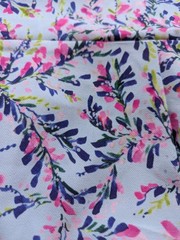 French Connection Floral Mini Sundress Light Blue Bow Sweetheart Size 0 UK 4